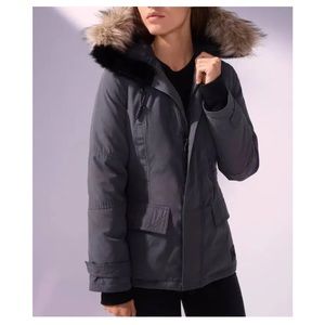 Aritzia Golden by TNA Dark Gray Larsen Parka - XXS